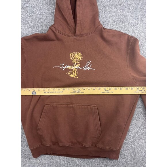 2Pac Hoodie Mens Large Tupac Shakur Rose That Grew From Concrete Graphic Rap - Picture 4 of 8